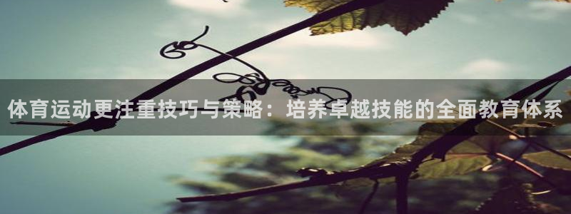 米兰体育报官网：体育运动更注重技巧与策略：培养卓越技能的全面教育体系